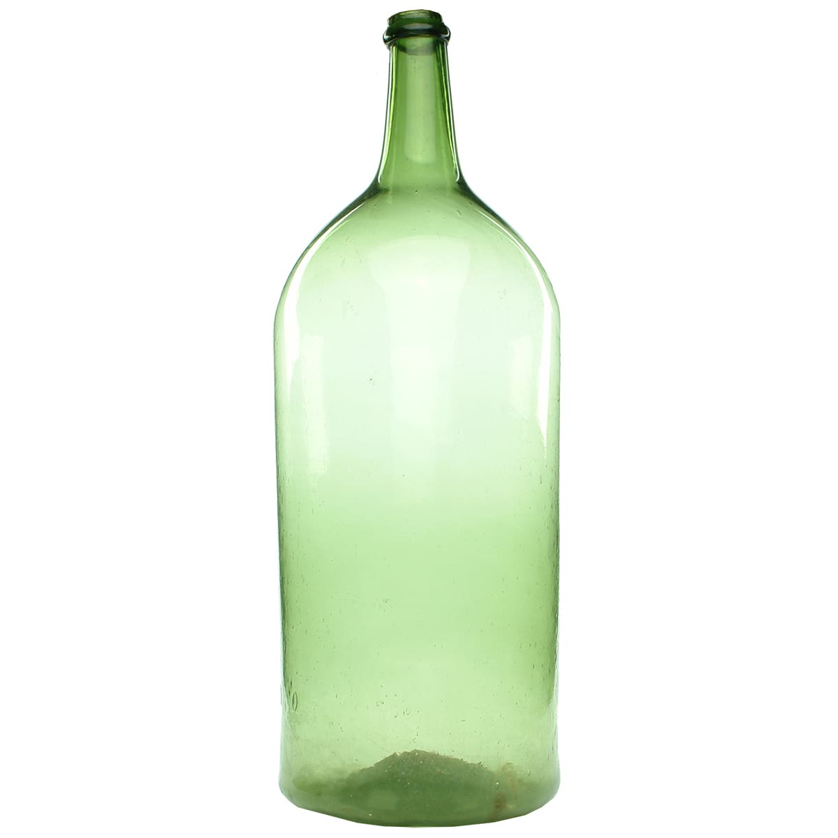 Wine. Gigantic green bottle. 2 Gallon.