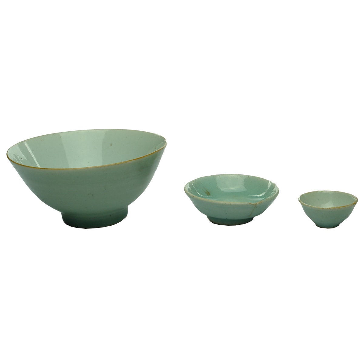 Three Chinese Bowls.