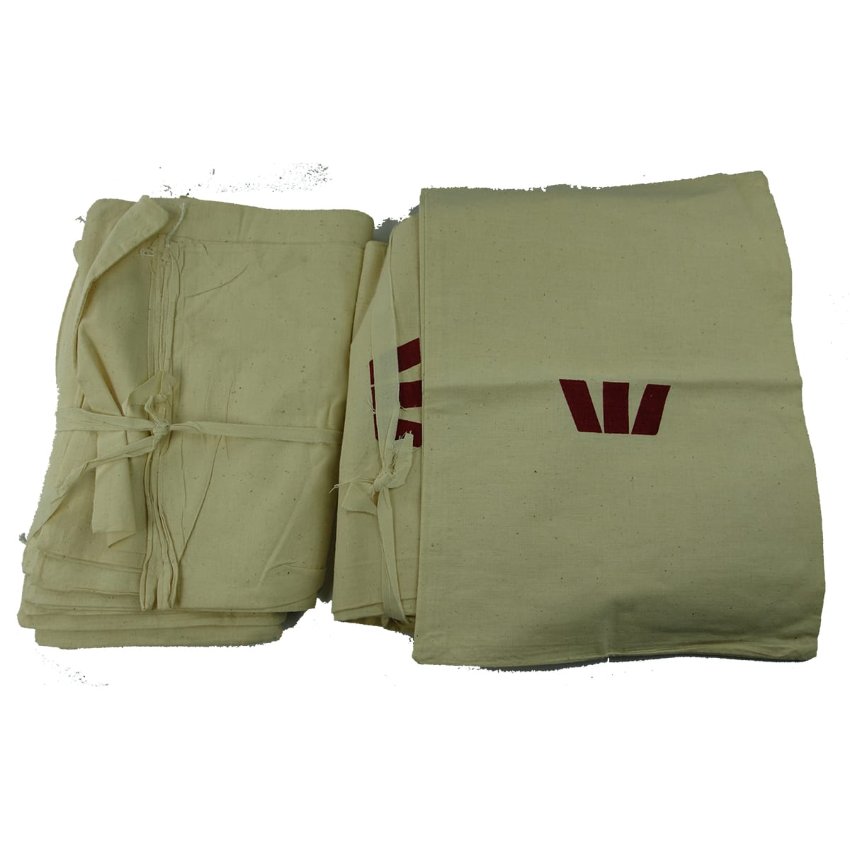 Moneybags! Westpac W logo on sides.