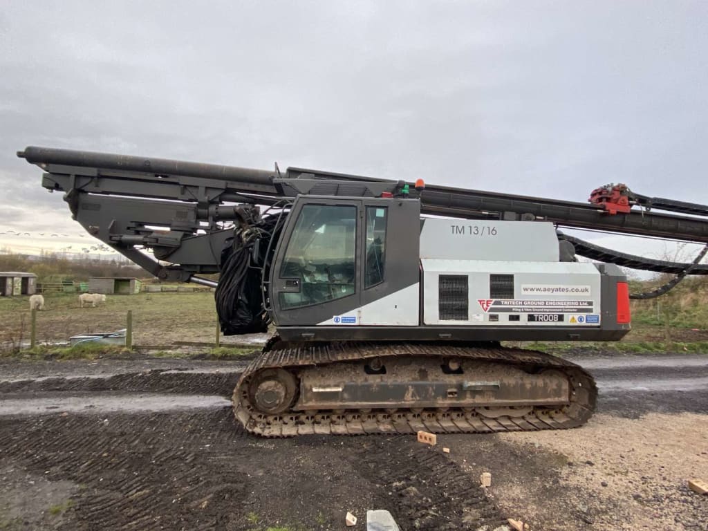 Sennebogen ZR35T c/w ABI TM13/16 Drilling/Piling Rig CAT 3408 Diesel Engine