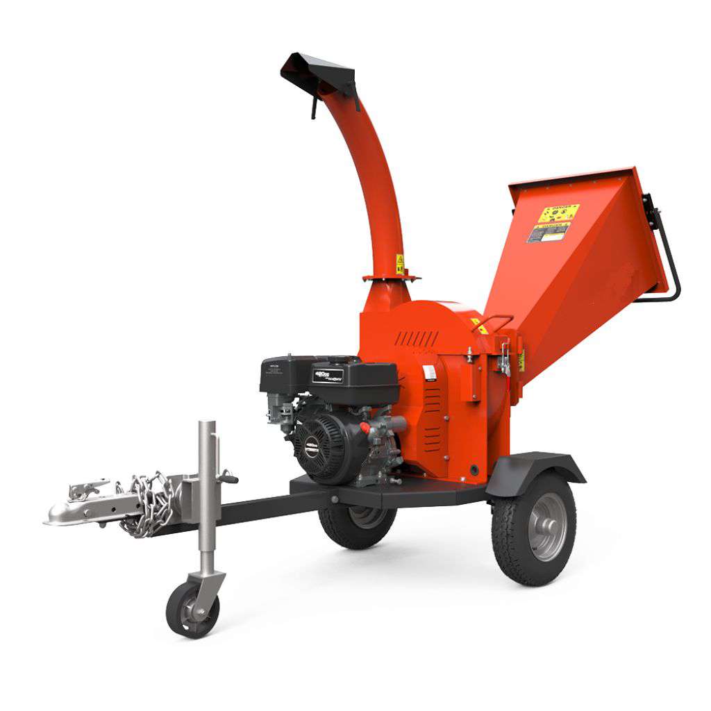 New DGS1500 420cc 4.5" Towable Petrol Wood Chipper Shredder Stock due to Restructuring | No VAT on Hammer