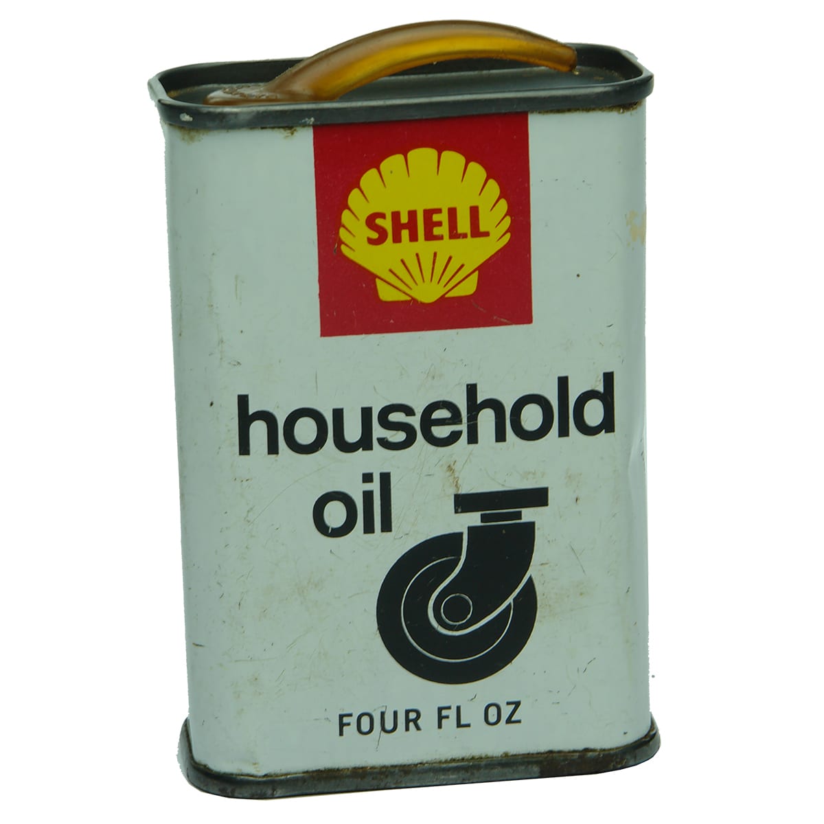 Garagenalia. Shell Household Oil. 4 oz.