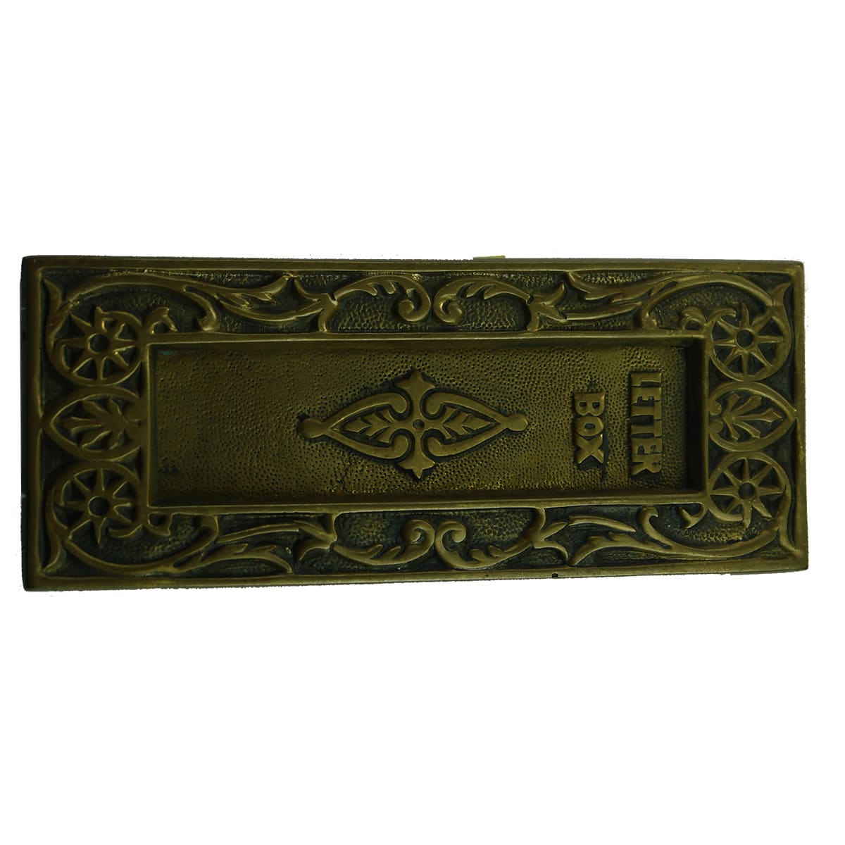 Brass Letter Box cover.