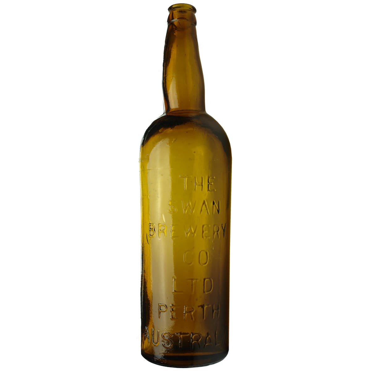 Beer. Swan Brewery, Perth. Crown Seal. Amber. 26 oz. (Western Australia)