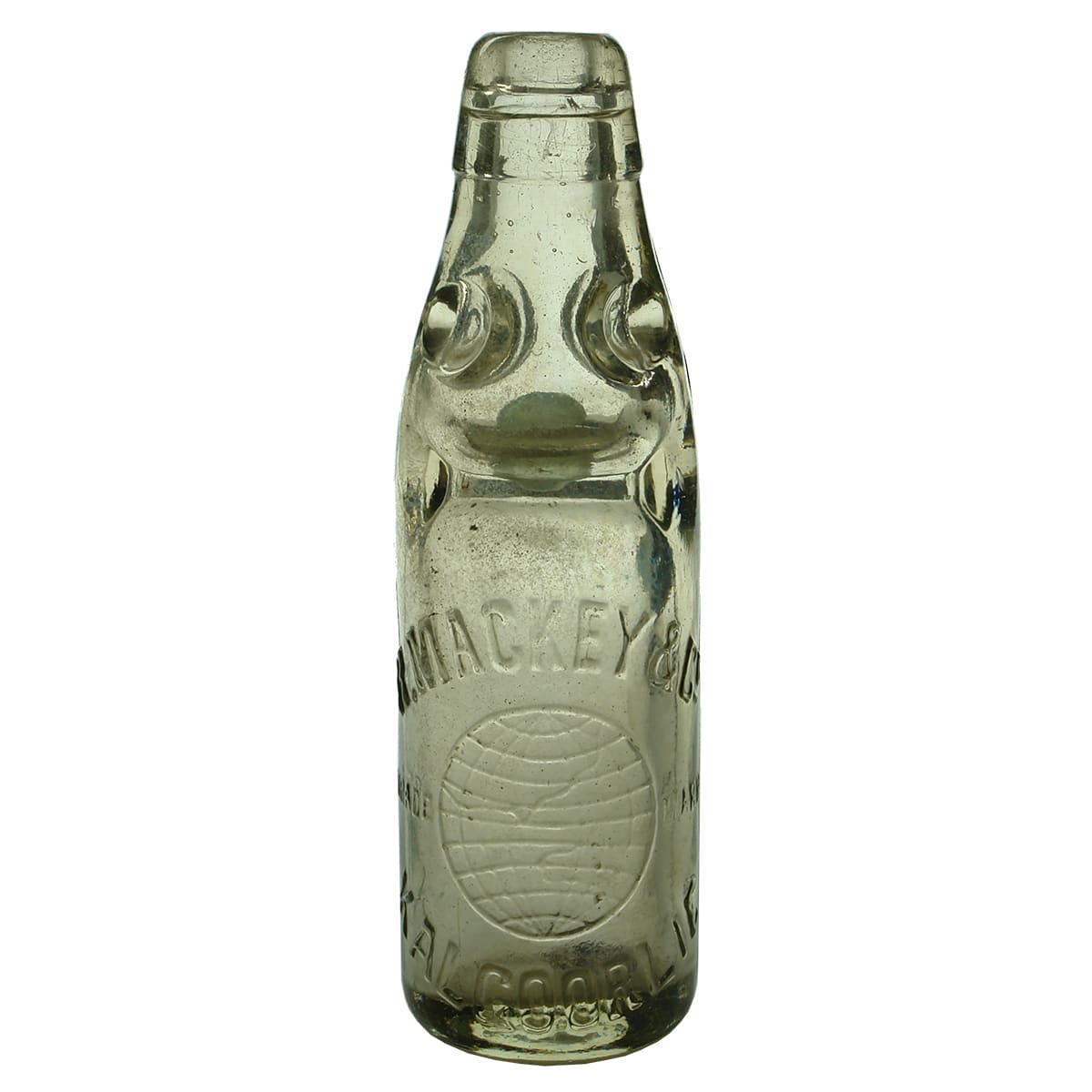 Codd. R. Mackey & Co, Kalgoorlie. Dobson. Clear. 6 oz. (Western Australia)