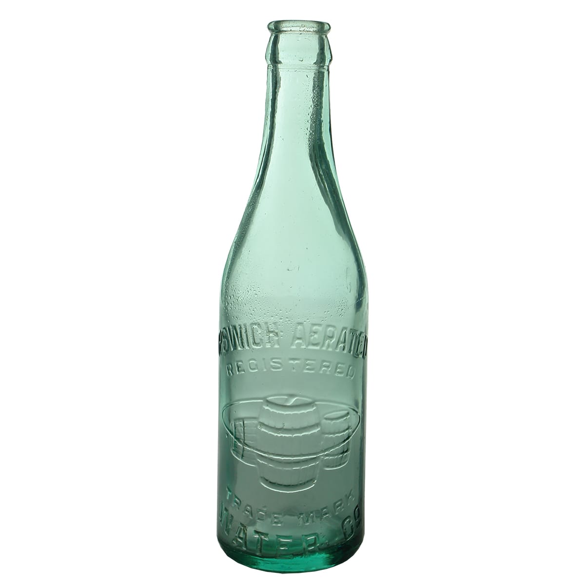 Crown Seal. Ipswich Aerated Water Co. Champagne. Aqua. 10 oz. (Queensland)