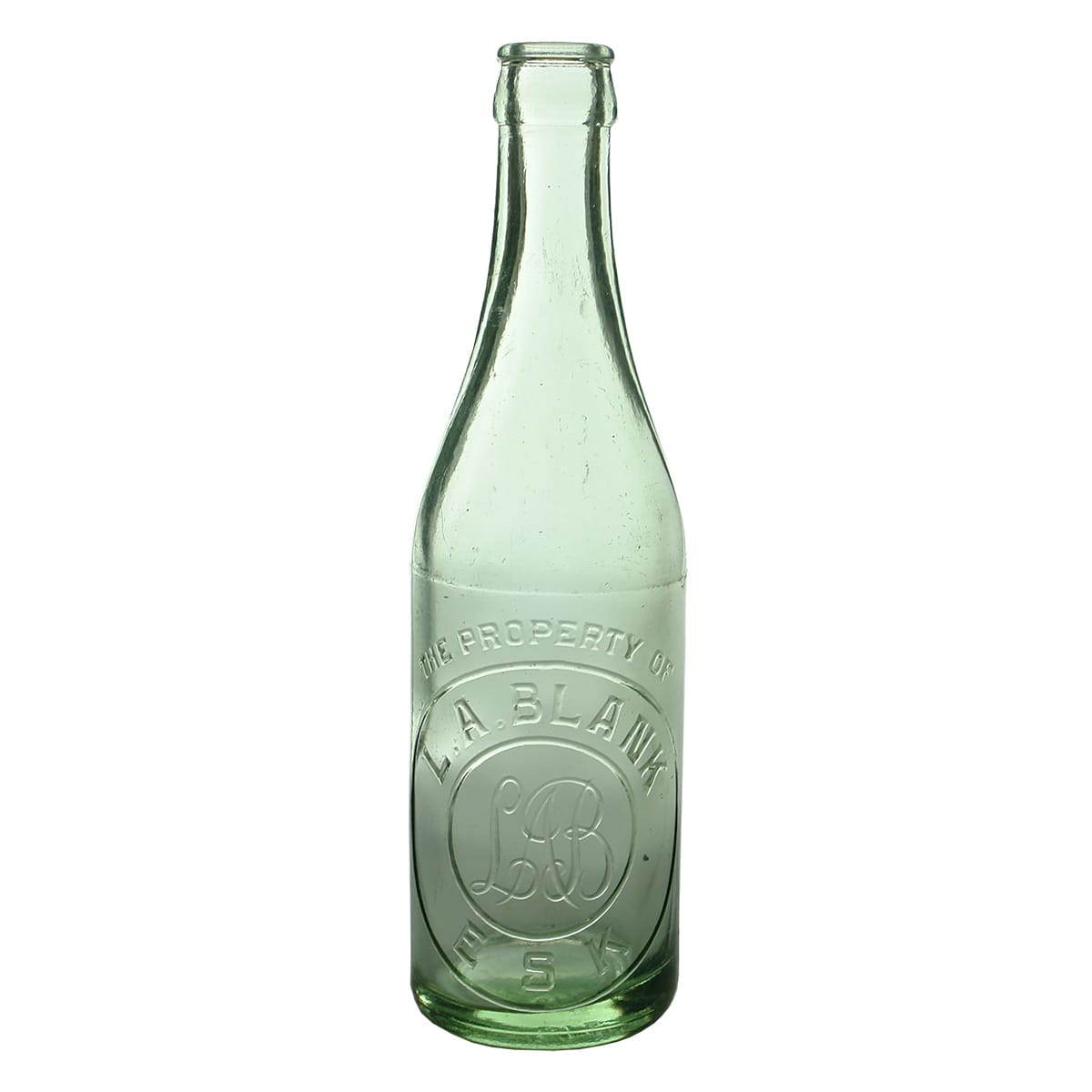 Crown Seal. Blank, Esk. Champagne. Aqua. 10 oz (Queensland)