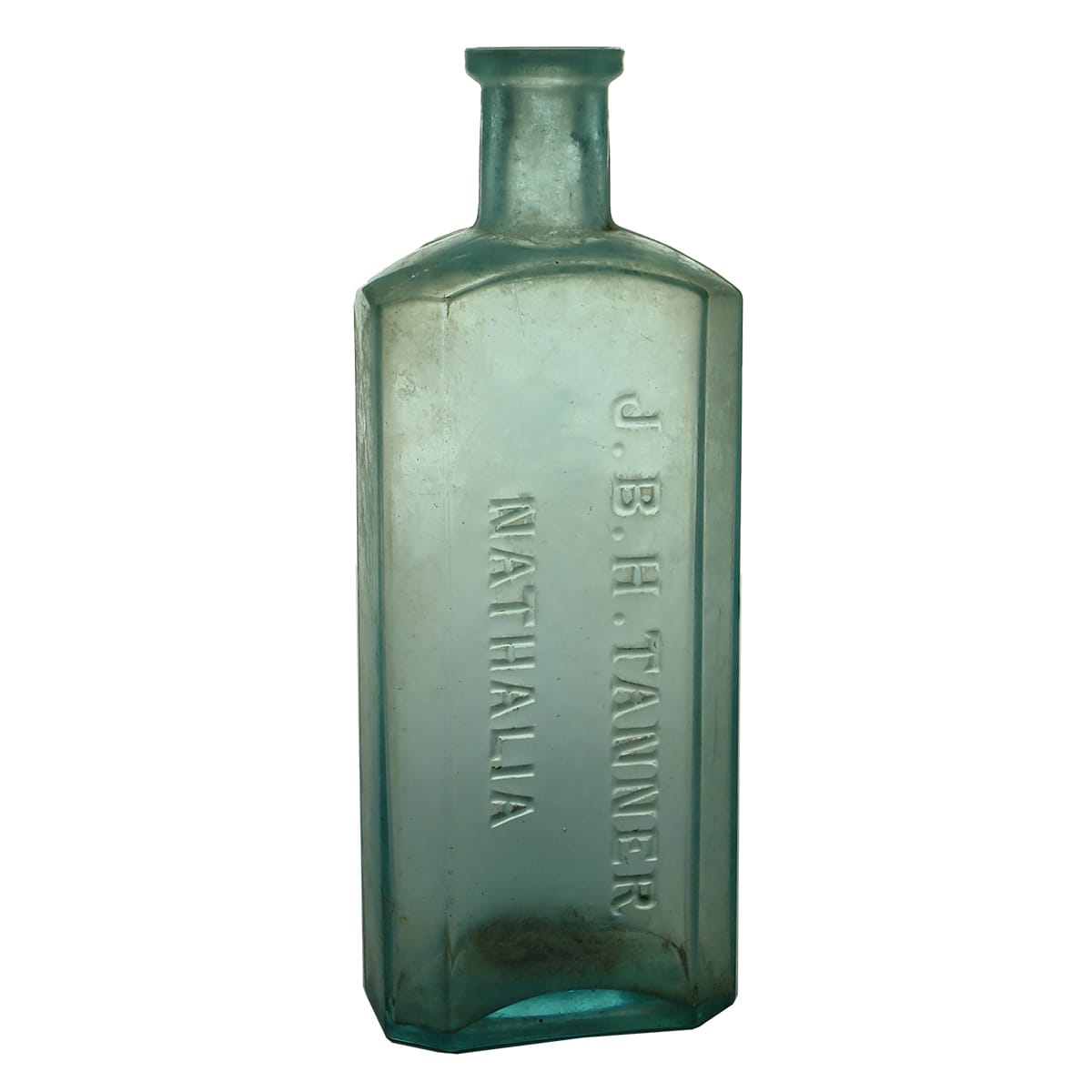 Chemist. J. B. H. Tanner, Nathalia. Aqua. 8 oz. (Victoria)