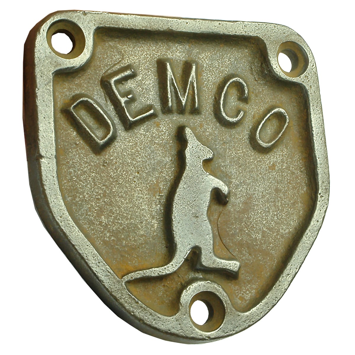 Steel Name Plate. Demco. Kangaroo.