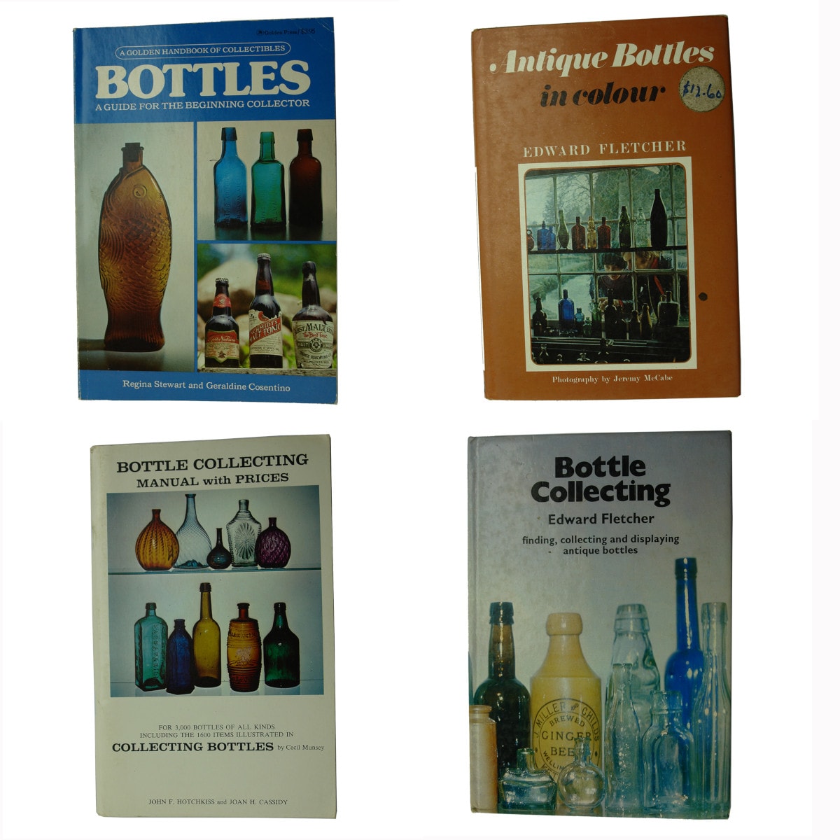 Four early Bottle Collecting Books