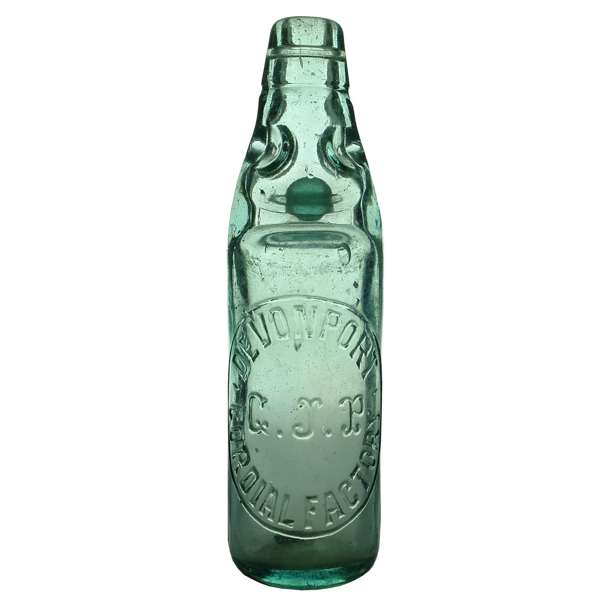 Codd. Devonport Cordial Factory. Dobson. Aqua. 10 oz. (Tasmania)