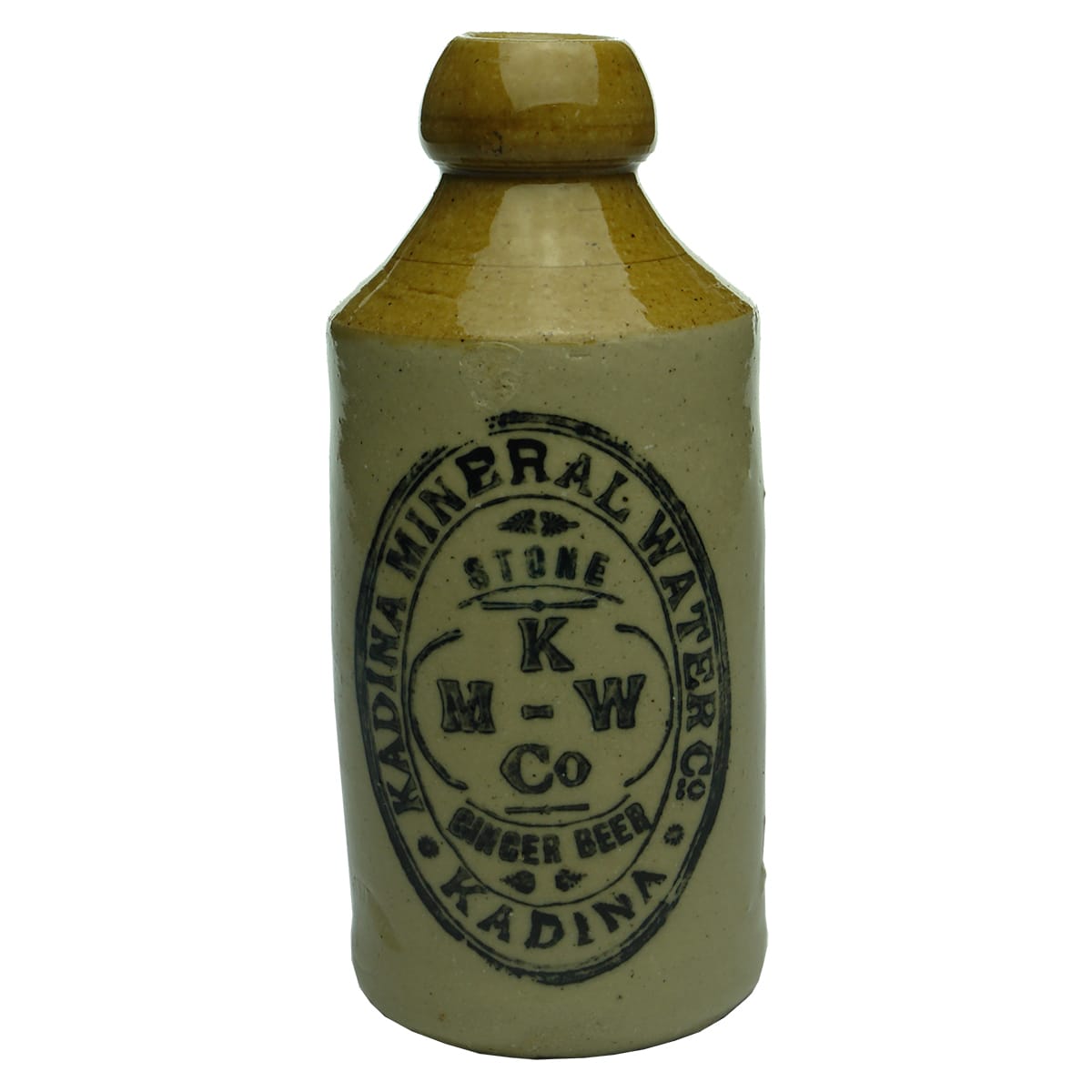 Ginger Beer.  Kadina Mineral Water Co.  Tan Top.  10 oz. (South Australia)