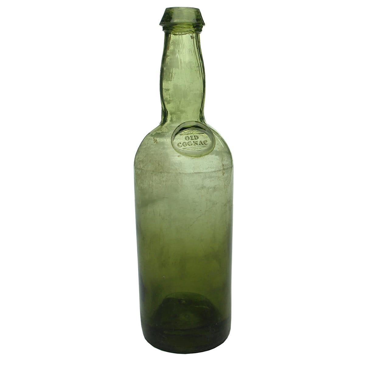 Sealed Cognac. Old Cognac. Green. 26 oz.