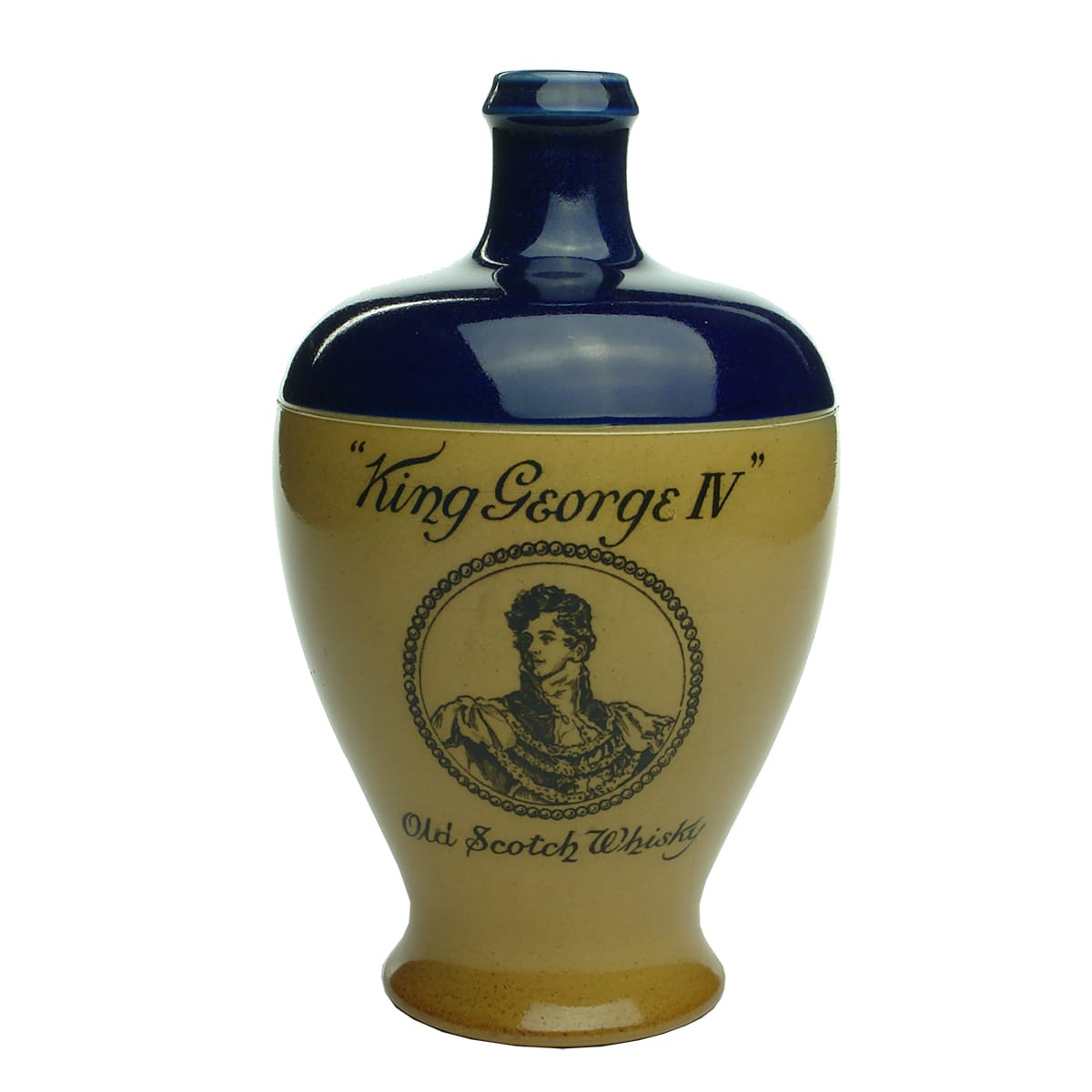 Whisky Jug. King George IV Old Scotch Whisky. Royal Doulton.