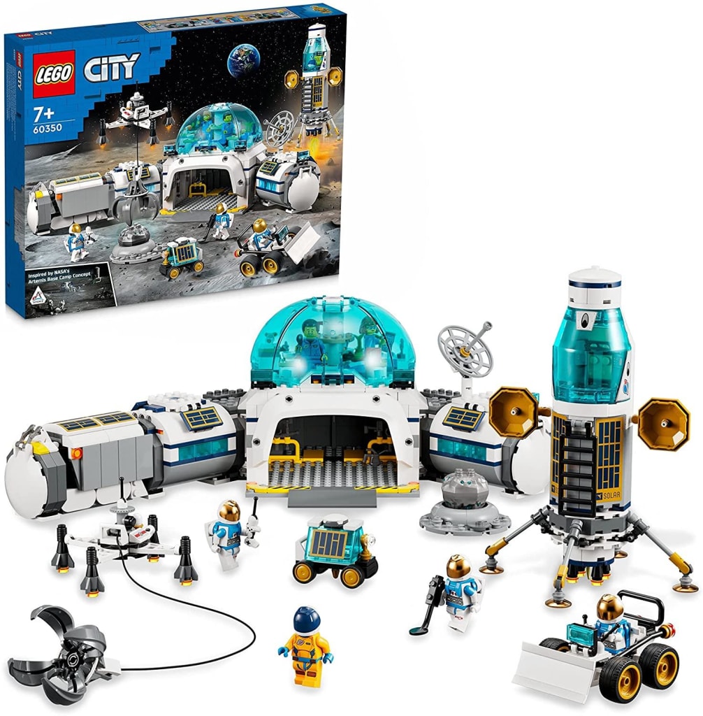 Lego NASA Moon Research Base Space 