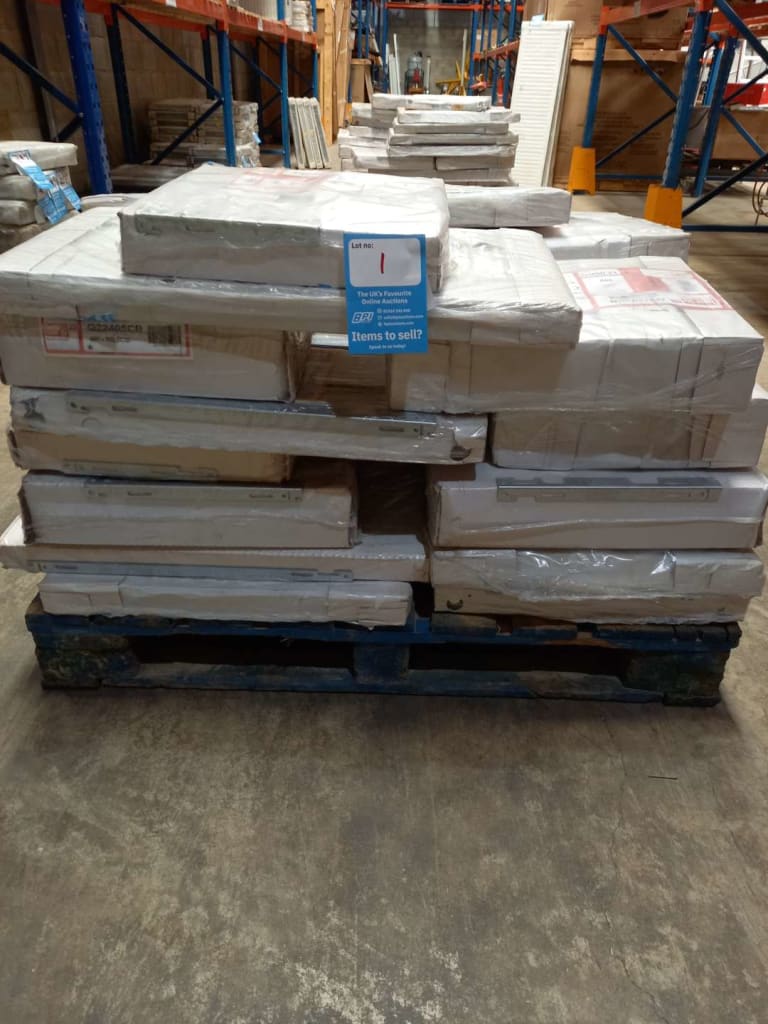 Remaining assets due to closure of local wholesale Plumbers to include Radiators, Drainage fittings & more