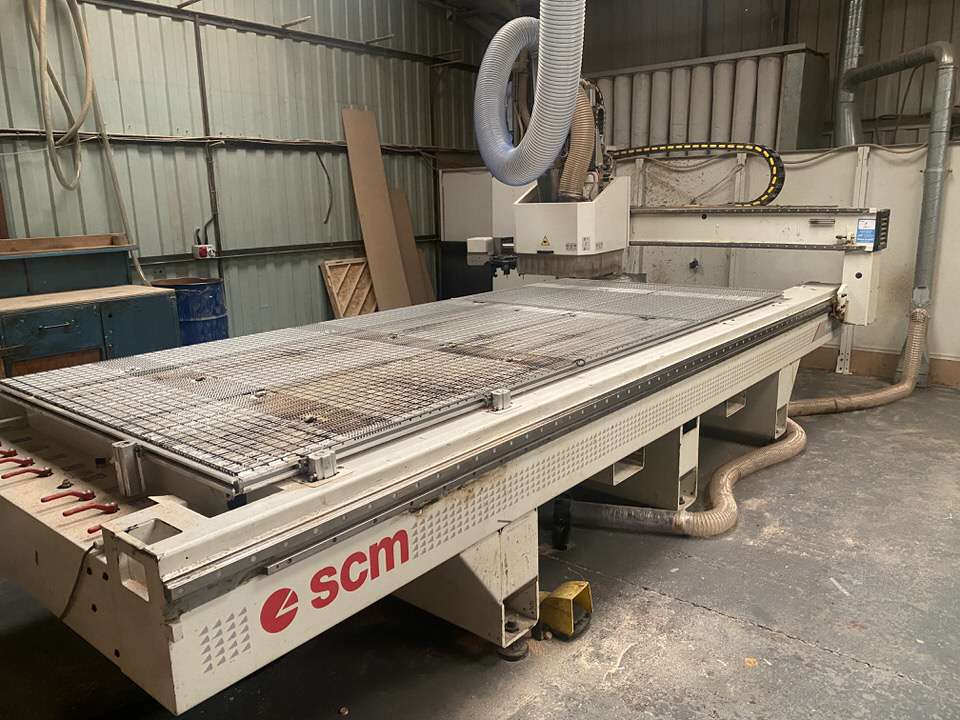 Entire Contents of Woodworking & Engineering Workshops due to Site Clearance | SCM Pratix CNC Router, Tooling & More