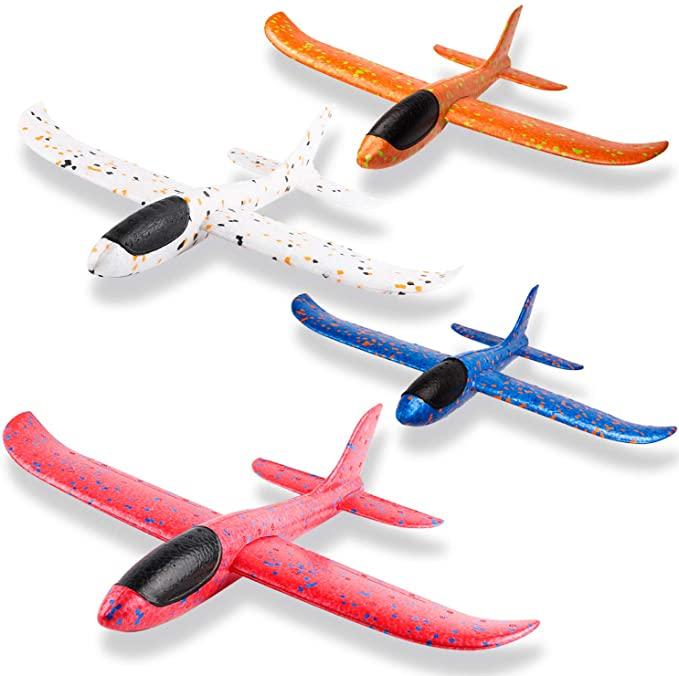 Foam aeroplane outdoor sports toy