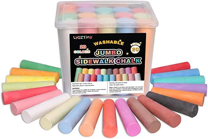 Street painting chalks, 20 colours