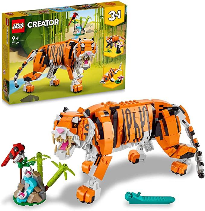 LEGO Creator Tiger Panda or Fish, 3 in 1