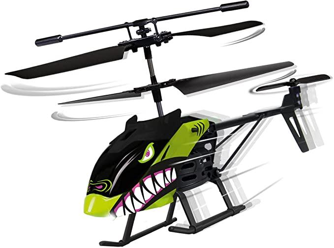 Remote controlled helocopter, shark