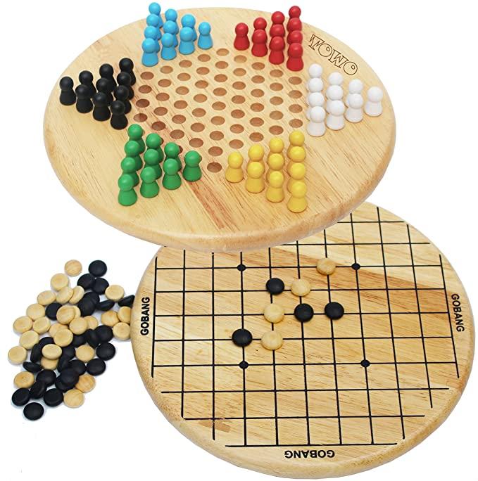 Chinese Checkers and Gobang (Five in a Row) 2 in 1 board game