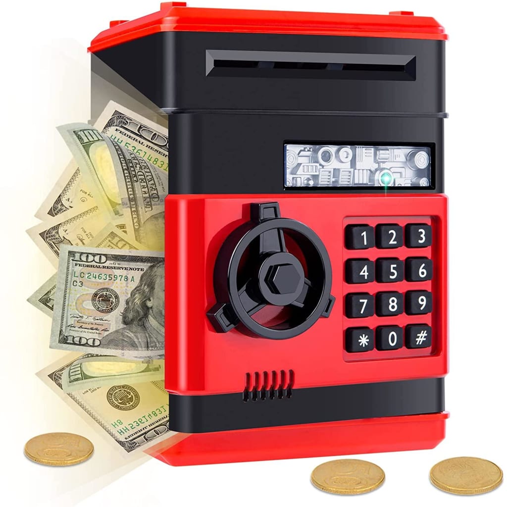 Electronic money bank safe