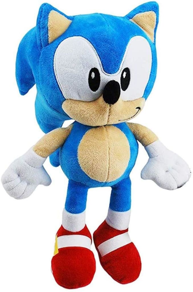 Sonic The Hedgehog - SEGA Sonic Soft Toy, 28 cm, blue