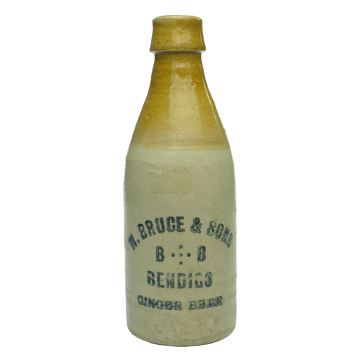 Ginger Beer. Bruce & Sons, Bendigo. Champagne. Tan Top. 10 oz. (Victoria)