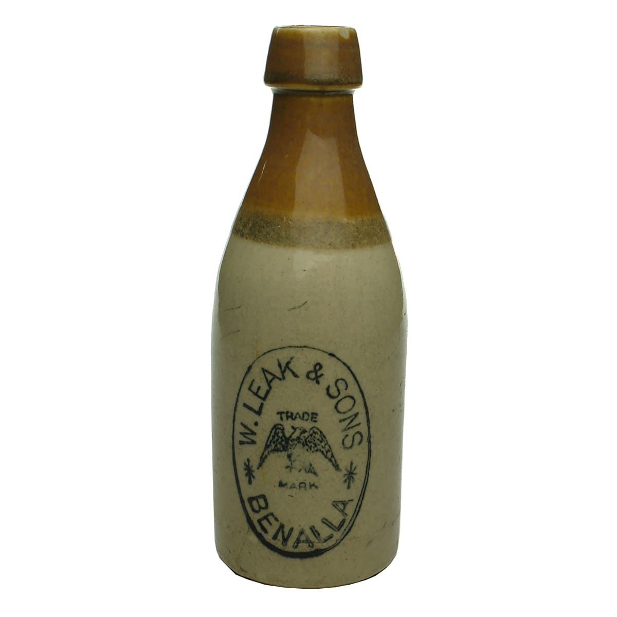 Ginger Beer. Leak & Sons, Benalla. Champagne. Tan Top. (Victoria)