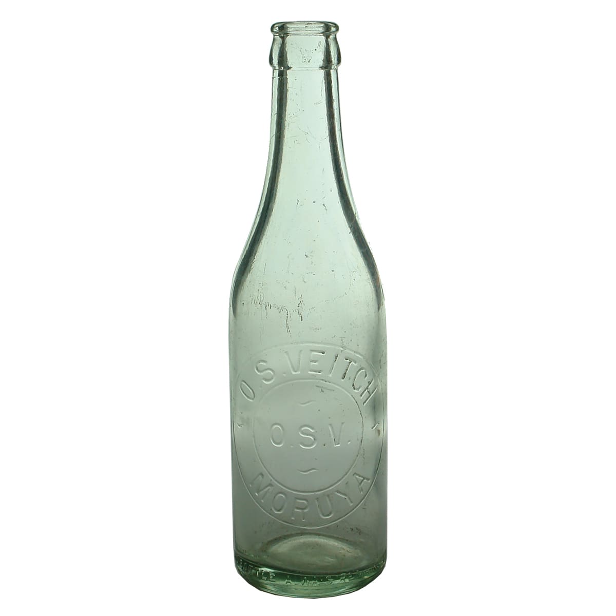 Crown Seal. Veitch, Moruya. Champagne. Aqua. 10 oz. (New South Wales)