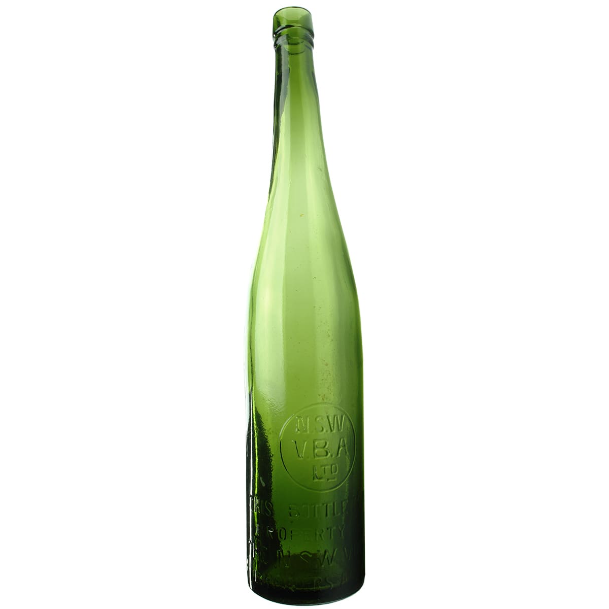 Vinegar. N. S. W Vinegar Brewers Association Ltd. Green. 26 oz. (New South Wales)