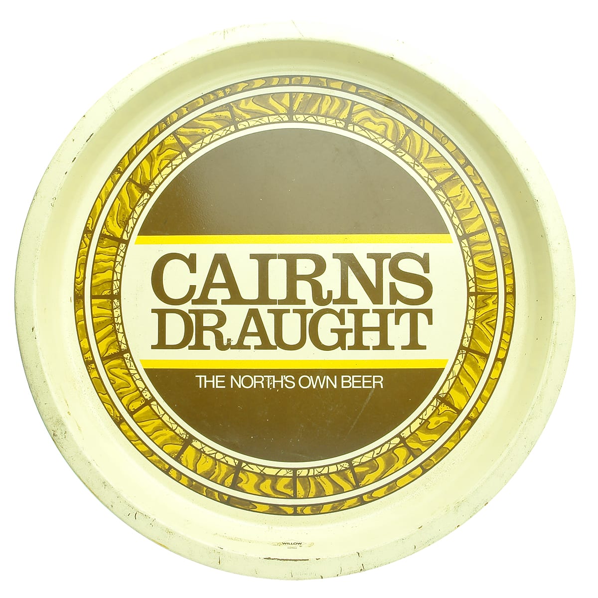 Tray. Cairns Draught, The North's Own Beer.
