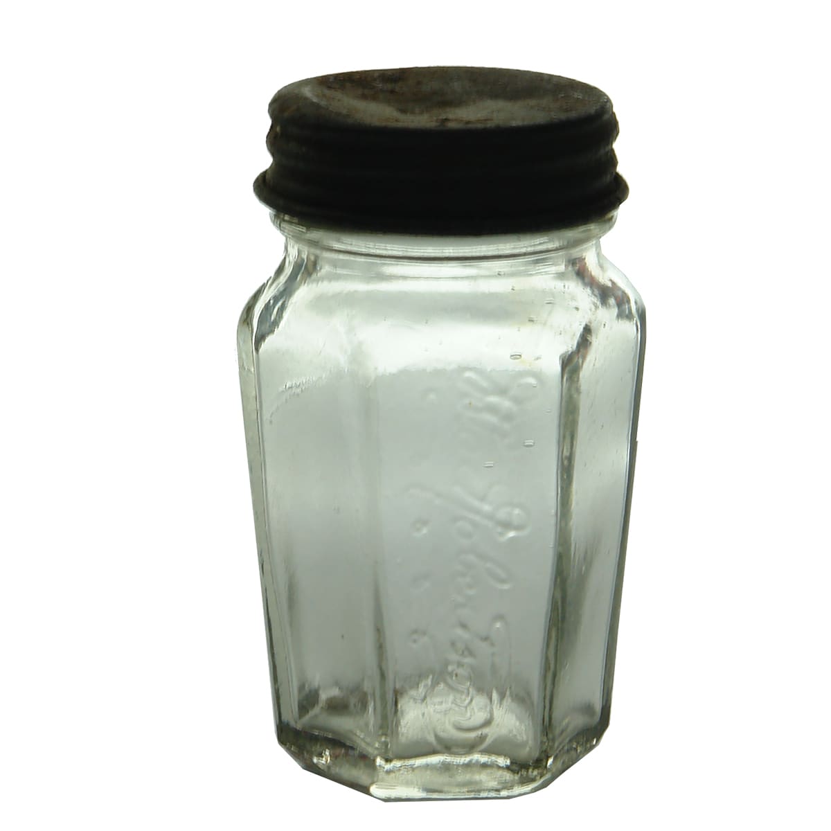 Sample Jar. MacRobertsons. Clear. 1 oz. (Victoria)