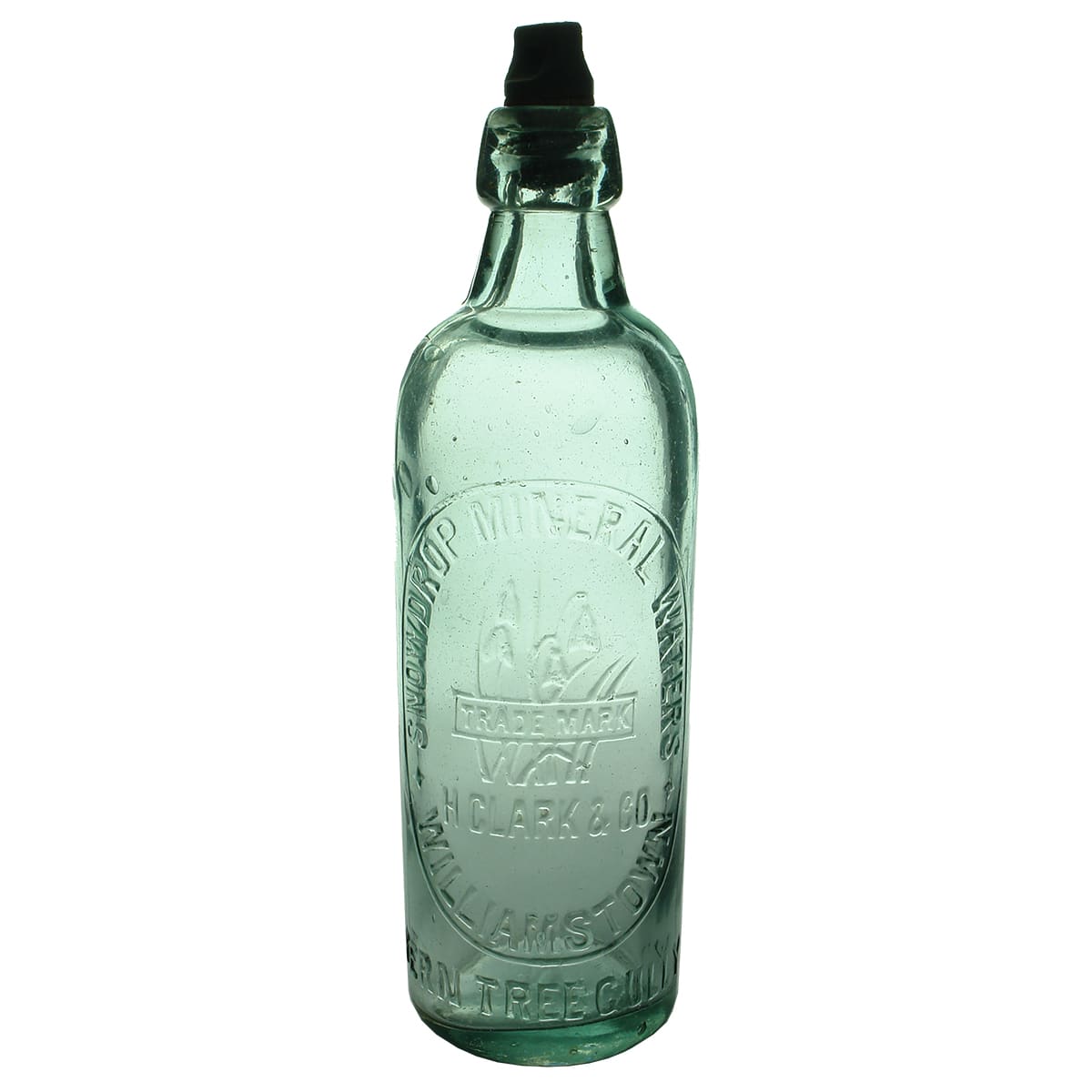 Internal Thread. Snowdrop Mineral Waters, Williamstown & Fern Tree Gully. Aqua. 26 oz. (Victoria)