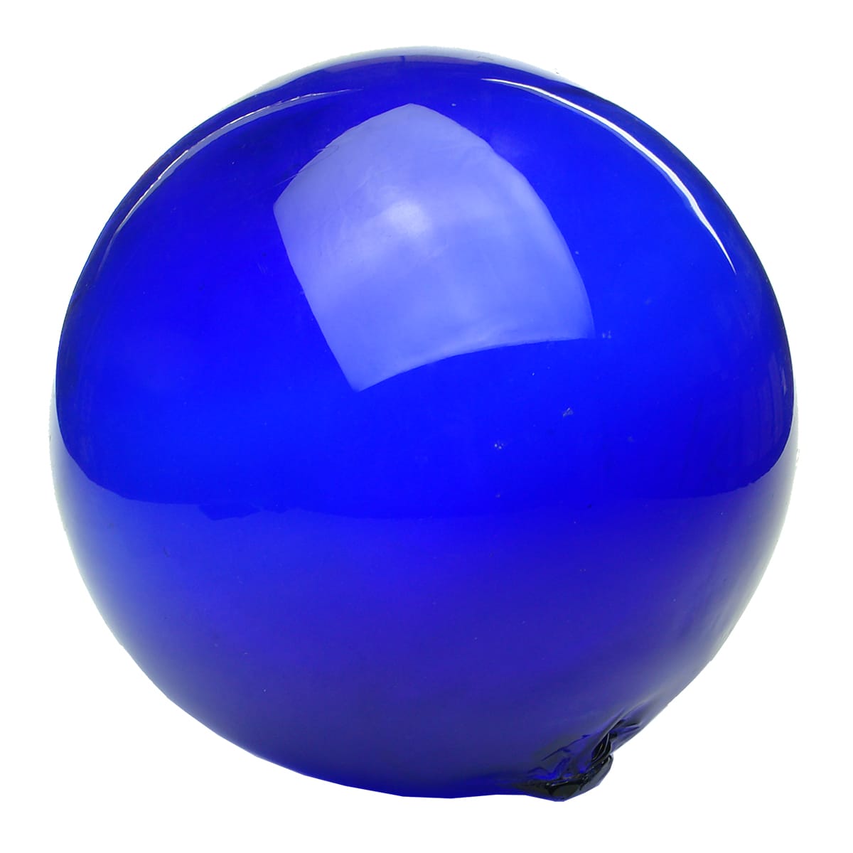 Large Cobalt Blue Glass Globe. Fishing Float?