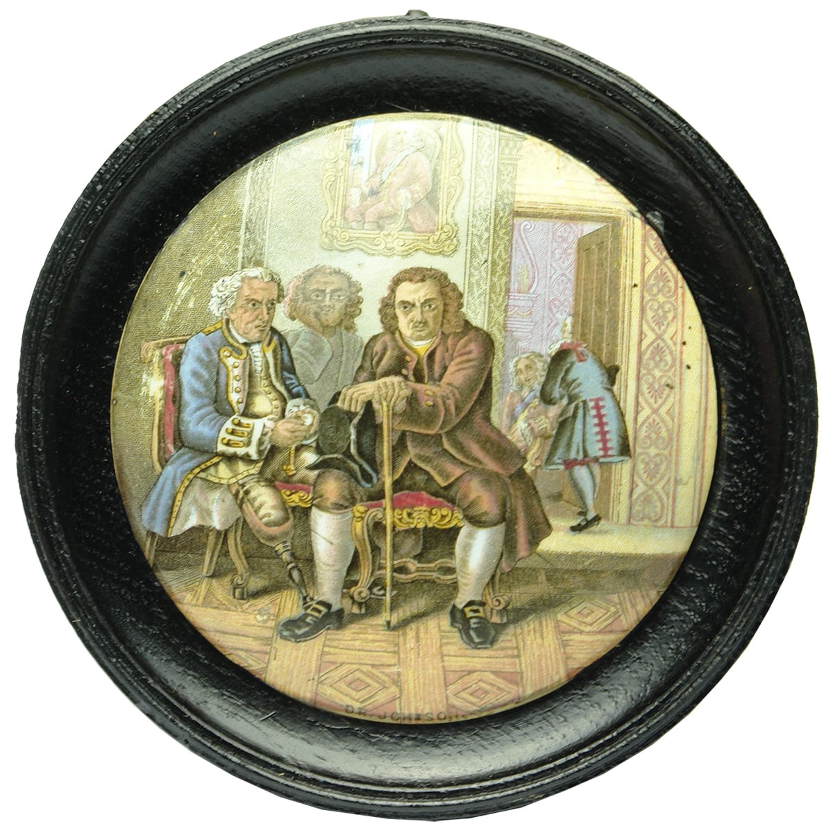 Prattware Lid. Dr. Johnson.