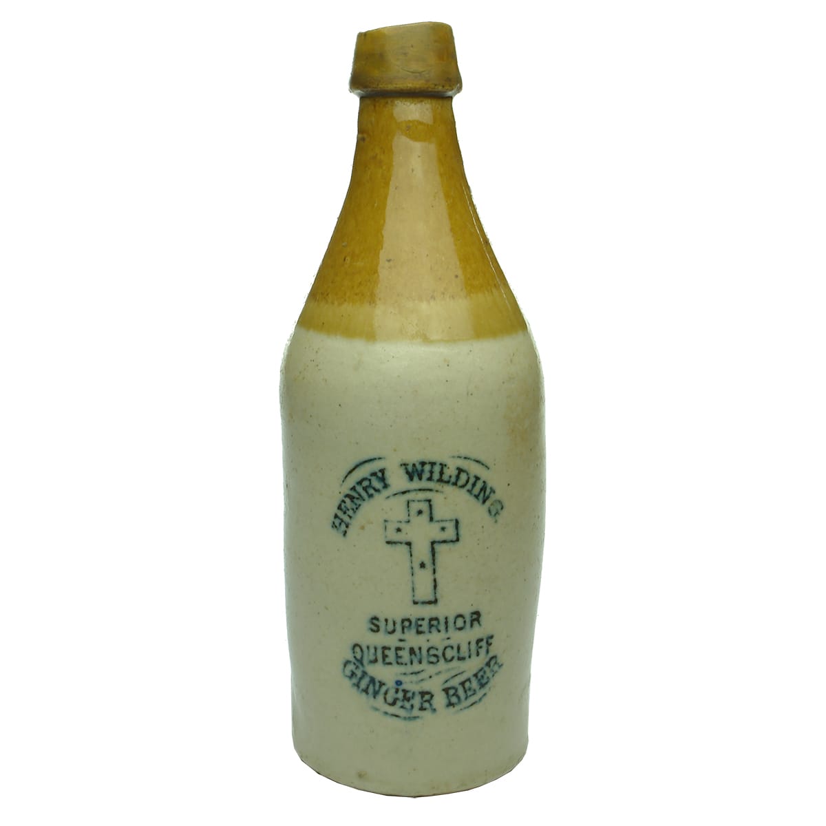 Ginger Beer. Henry Wilding, Queenscliff. Champagne. Tan Top. 10 oz. (Victoria)