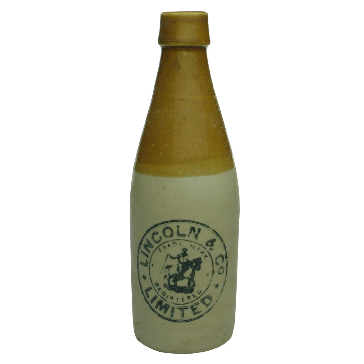 Ginger Beer. Lincoln & Co Limited. Cork Top. Champagne. Tan Top. Bakewell. (New South Wales)