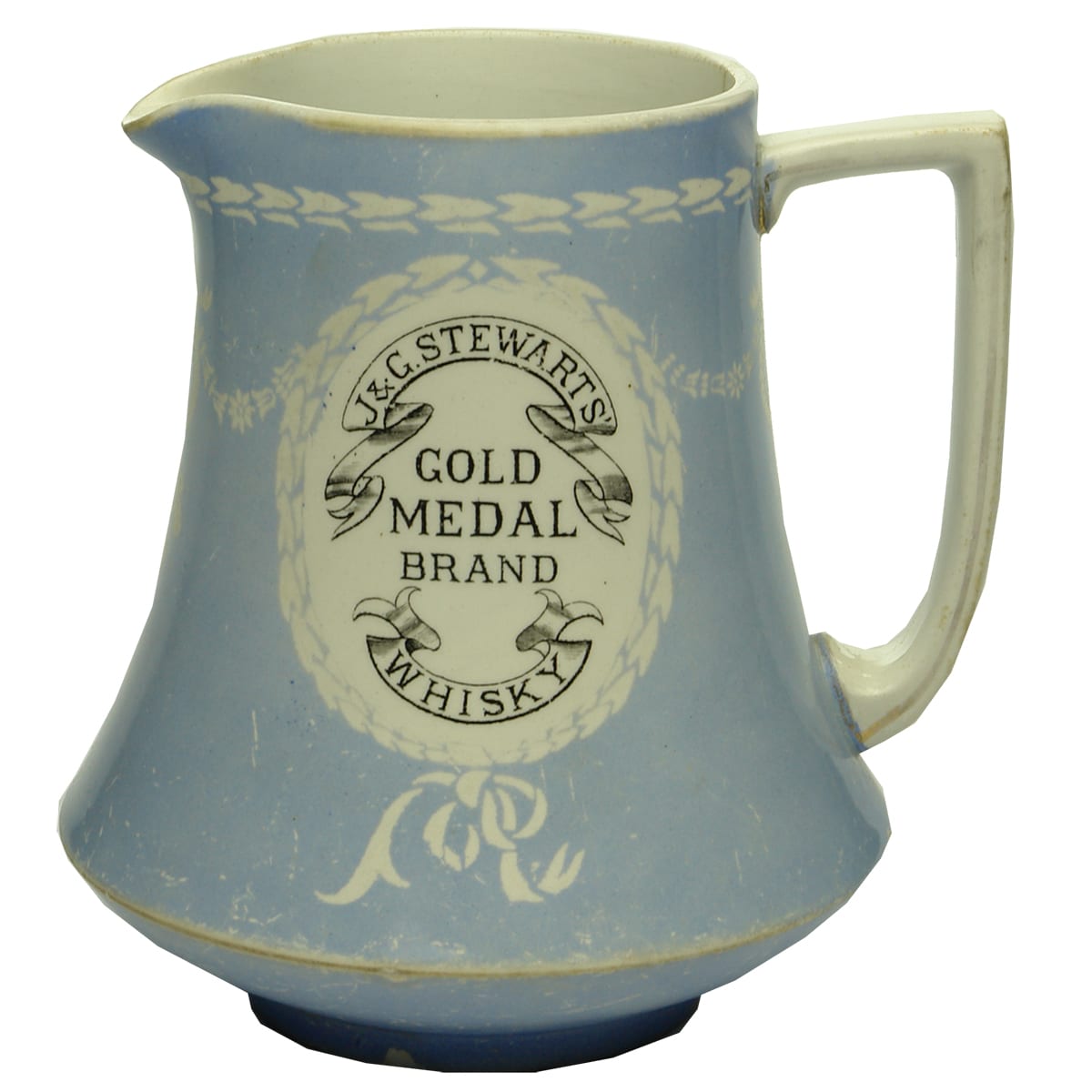 Jug. J & G. Stewarts' Gold Medal Brand Whisky.