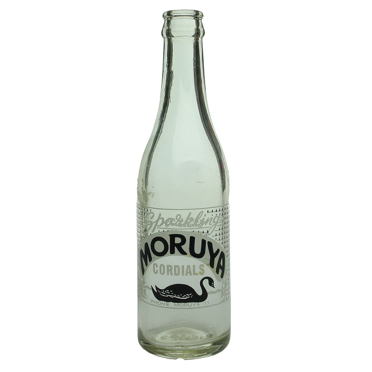 Crown Seal. Ceramic Label. Moruya Cordials. 10 oz. (New South Wales)