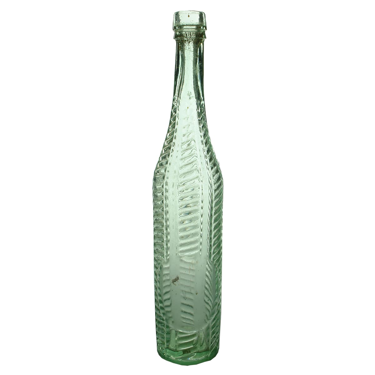 Goldfields. Herringbone Salad Oil. Aqua. 26 oz.