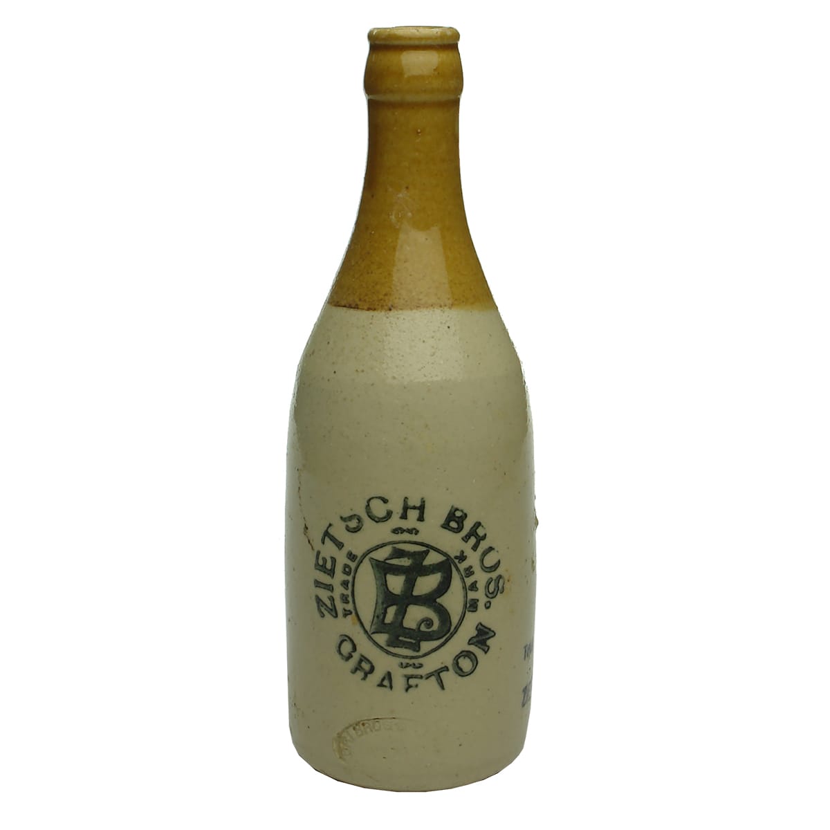 Ginger Beer. Zietsch Bros., Grafton. Crown Seal. 10 oz. (New South Wales)