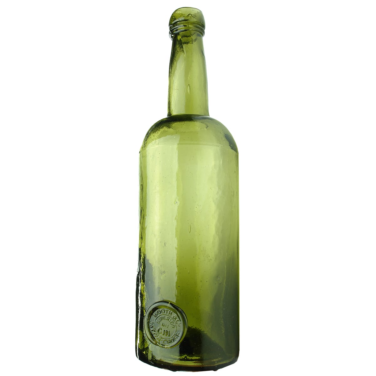 Gin. Booth & Co, Cow Cross. Green. 26 oz.