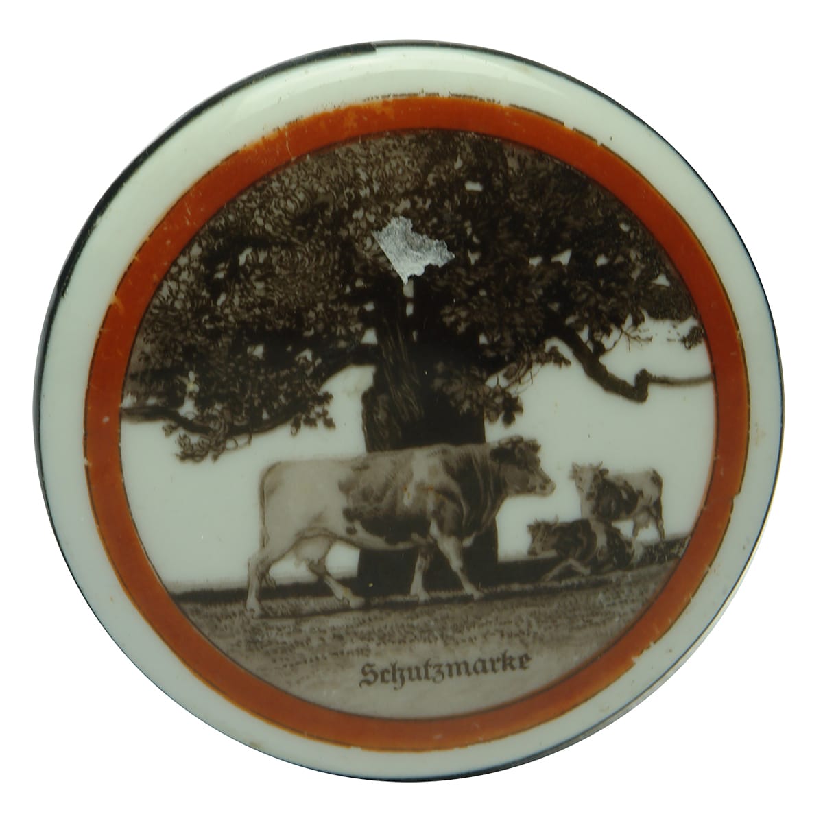 Pot Lid. Dr Eichloff's Fleischersatz.