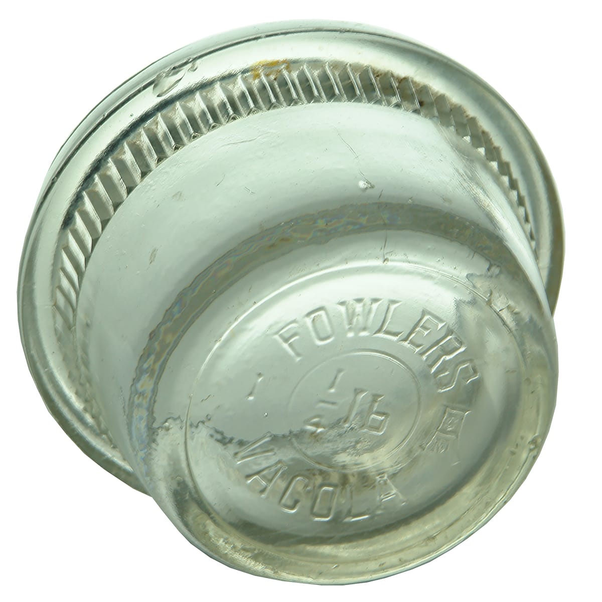 Fowlers Vacola 1/4 Lb Meat Paste type jar.