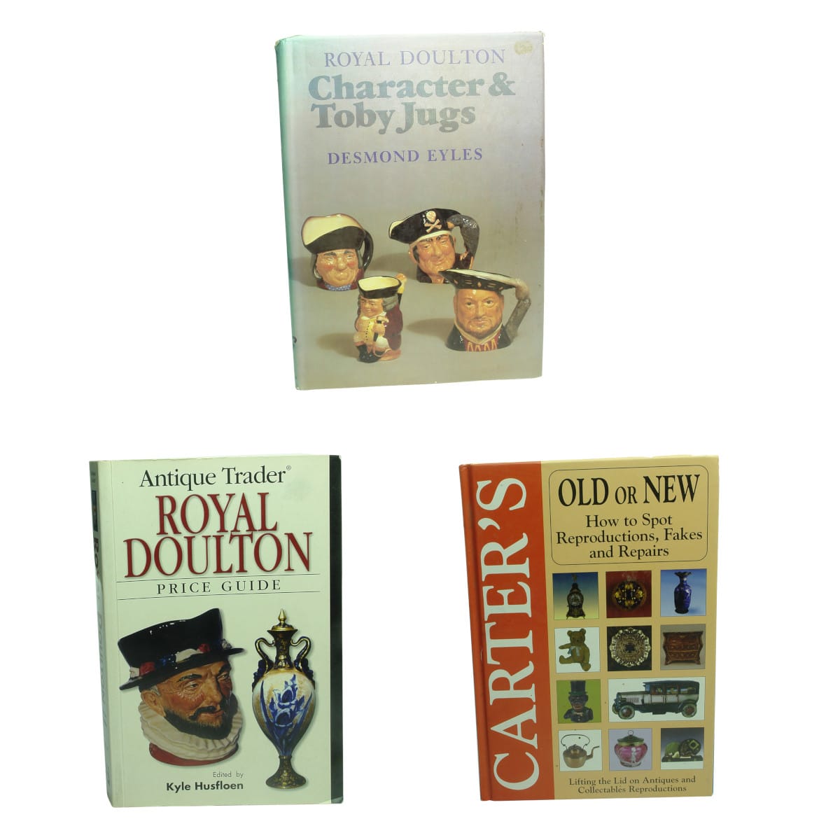 Three Books on Collecting Royal Doulton and general