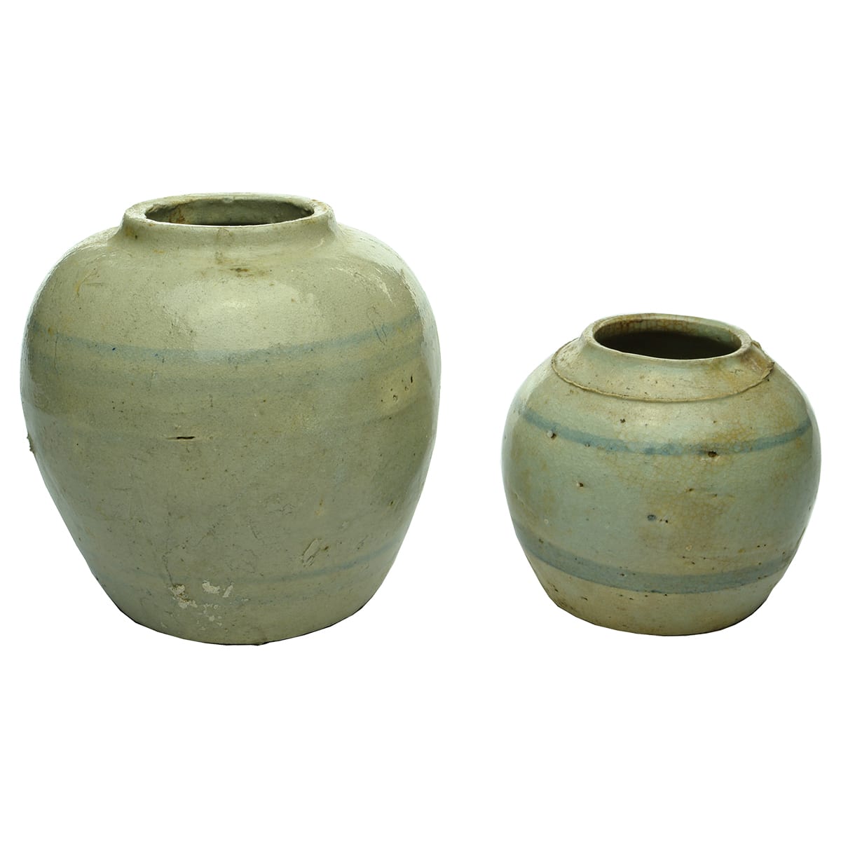 Pair of Chinese Ginger Jars.