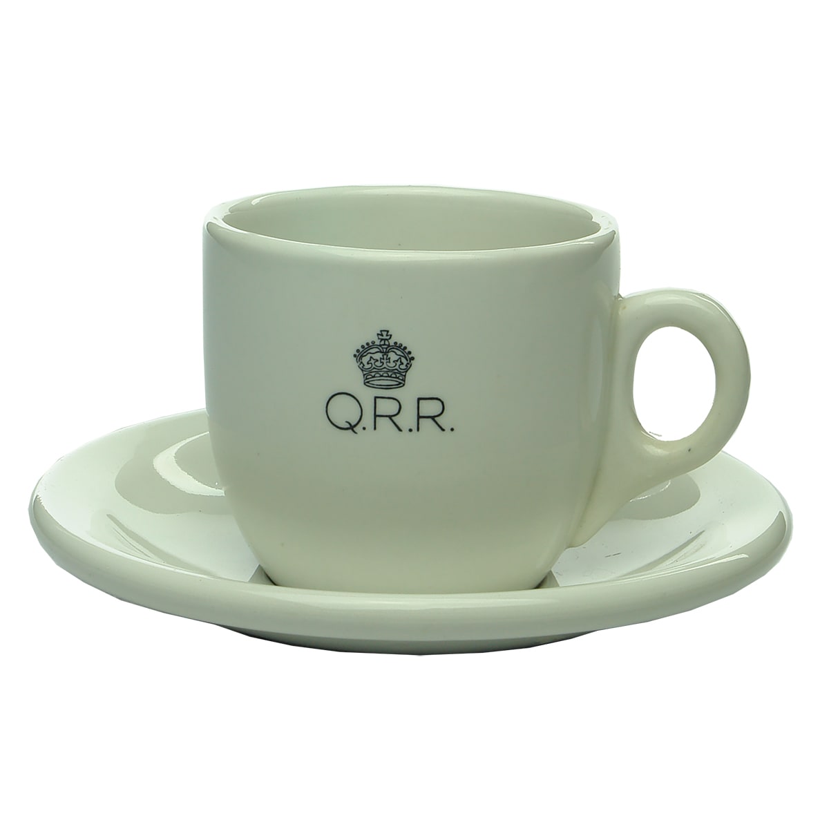 Cup & Saucer. Queensland Rail.