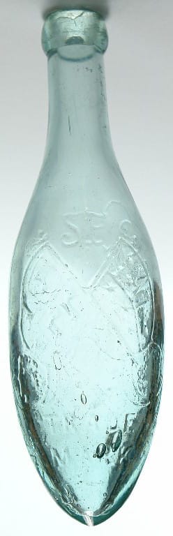 Fletcher Warrnambool Torpedo Soda Water Bottle